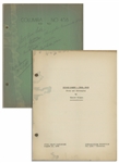 Moe Howards 32pp. Script Dated August 1939 for The Three Stooges Film How High Is Up? -- With Numerous Annotations in Moes Hand Throughout -- Dampstaining, Else Very Good